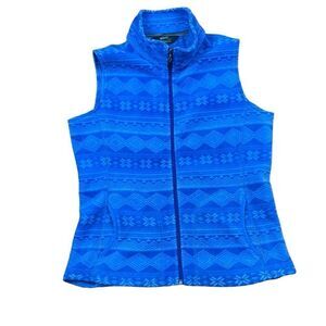 Retro Woolrich Fair Isle Fleece Vest